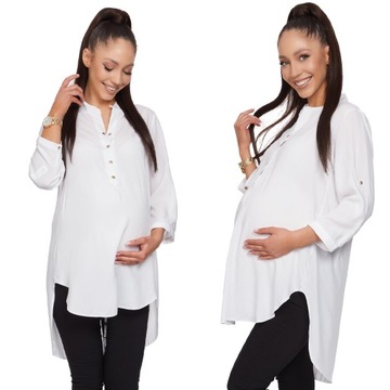 Elegancka Ciążowa SUKIENKA tunika OVERSIZE Roz -42