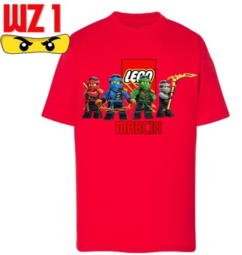 НАБОР ДЕТСКОЙ ФУТБОЛКИ LEGO NINJAGO Y4
