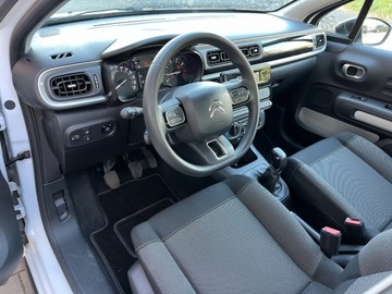 Citroen C3 III Hatchback 1.2 PureTech 82KM 2019 Citroen C3 1.2 benzyna 83 KM LED alufelgi tempomat zarej w PL zadbany, zdjęcie 7
