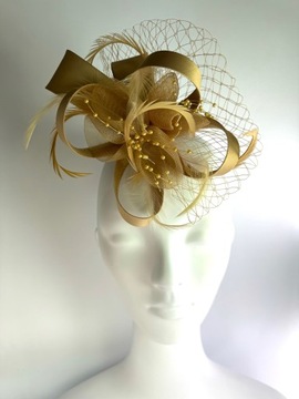 Головной убор ЦВЕТОК БЕЖЕВЫЙ Аксессуары для Лолиты