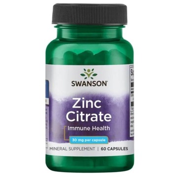 SWANSON CYNK - CYTRYNIAN CYNKU 30mg 60 kaps.