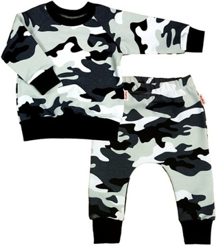 KOMPLET Bluza + Spodnie DRES 74 KLEKLE