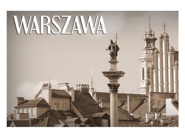 WARSZAWA - Kolumna Zygmunta - Magnes na lodówkę