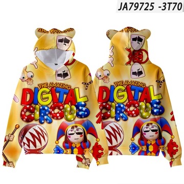 BLUZA THE AMAZING DIGITAL CIRCUS WSZYSTKIE ROZMIARY KOLORY NIESAMOWITY CYRK