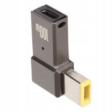 АДАПТЕР USB C НА ТОНКИЙ НАКОНЕЧНИК 100 Вт, 5 А, НОУТБУК USB C