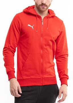 PUMA bluza męska sportowa z kapturem rozpinana hoodie Team Goal roz. XXL