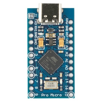 PRO Micro Leonardo Arduino-совместимый модуль USB-C клон с ATmega32U4 16 МГц