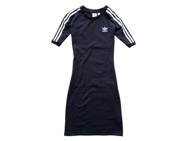 ADIDAS ORIGINALS 3 STRIPES DRESS CLASSIC BLACK Sukienka 38 / M