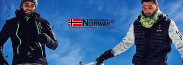 Bluza Geographical Norway UNICIA MEN WX3713H/GN KLASYCZNA Z KAPTUREM MIĘKKA