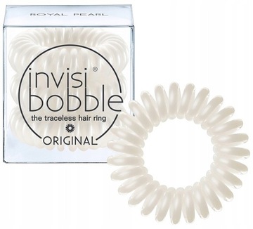 Invisi Bobble Royal Pearl - Perłowe gumki 3 szt.