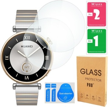 3x SZKŁO OCHRONNE HARTOWANE SZYBKA OSŁONA 9H PRO+ DO HUAWEI WATCH GT 4 41MM