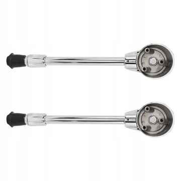 Пара ножек большого барабана с фиксированной опорой.