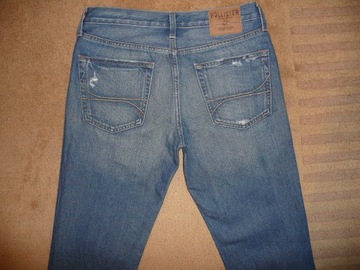 Spodnie dżinsy HOLLISTER W32/L34=43/111cm jeansy