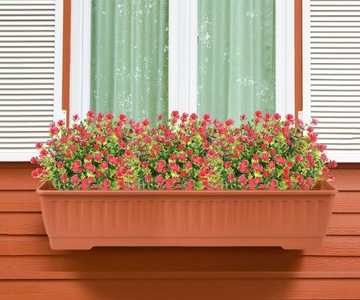 БАЛКОННАЯ ЯЩИКА ЦВЕТОЧНЫЙ ГОРШОК с поливом 80см