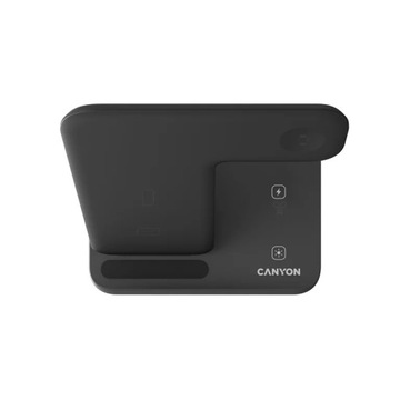 CANYON WS-303 15W 3IN1 Индуктивное зарядное устройство Черный