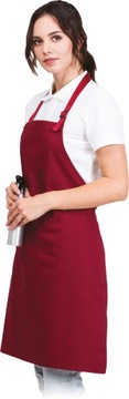 FARTUCH KUCHENNY KELNERSKI bordowy FPB-CLASSIC