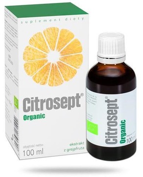 Citrosept Organic ekstrakt z grejpfruta krople