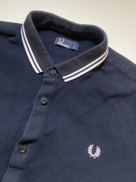 FRED PERRY ORYGINAL SPORTOWA GRANATOWA KOSZULA XL