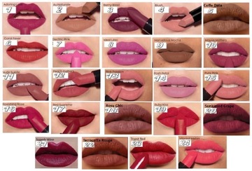 AVON Sample ULTRA MATTE Lipstick Lipstick SET смесь тестеров для губ