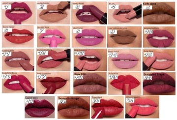 AVON Sample SET True Color MATTE Lipstick Пробники для губной помады