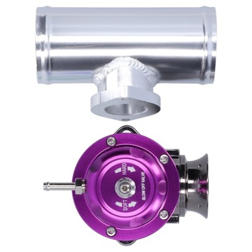 Aluminiowy zawór wydmuchowy Turbo kęsów 2,5 cala