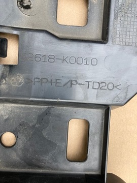 КРЫШКА ПАНЕЛЬ ПЕРЕДНЕГО БАМПЕРА TOYOTA YARIS IV 2020- 52618-K0010