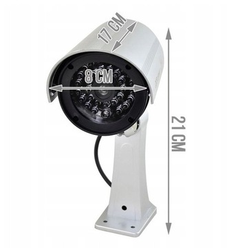 ДАМП ИК-СВЕТОДИОДНАЯ КАМЕРА НАБЛЮДЕНИЯ НАРУЖНАЯ НАСТЕННАЯ КАМЕРА С МИГАЮЩИМ СВЕТОДИОДОМ