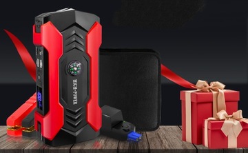 POWERBANK JUMP STARTER POWER BANK URZĄDZENIE AKUMULATOR 12V + KLEMY KABEL