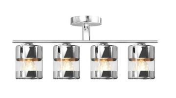 LAMPA WISZĄCA,ŻYRANDOL COOL 1-501 PLAFON CHROM