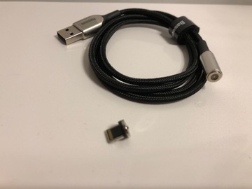 KABEL BASEUS ZINC MAGNETIC 2A USB-A LIGHTNING 1M