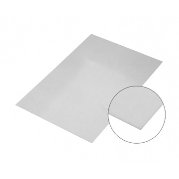 Blacha srebrna lustro 20 x 30 cm Sublimacja
