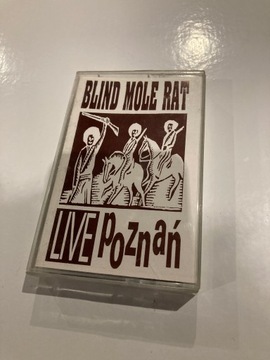 BLIND MOLE RAT Live Poznań kaseta NOWA!