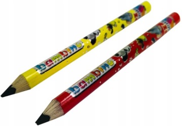Треугольные толстые письменные карандаши 2шт + точилка Bambino