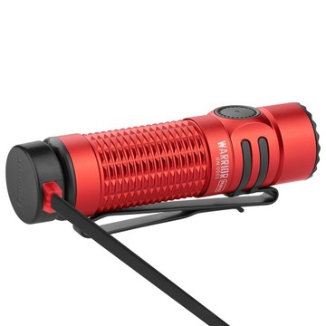 Latarka EDC Olight Warrior Nano Red - 1200 lumenów + GRATIS