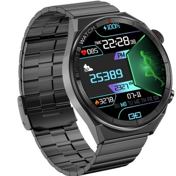 МУЖСКИЕ СМАРТЧАСЫ ELEGANT WATCH ПОЛЬСКОЕ МЕНЮ ВЫЗОВЫ PL SPORT PULS NFC