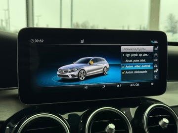 Mercedes Klasa C W205 Kombi Facelifting HYBRYDA 2.0 300 de 306KM 2020 Mercedes-Benz C 300 Plug In AMG Line / CarPlay / 1, zdjęcie 30
