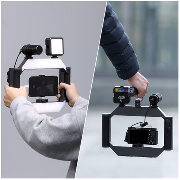Ulanzi stabilizator BLUETOOTH Lampa telefon selfie