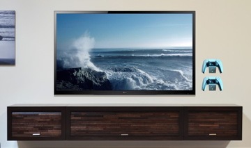 2 настенных держателя для панели PS5 DualSense Sony PlayStation 5, серого цвета