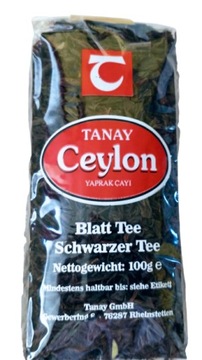 Herbata czarna liściasta cejlońska Tanay -100 g