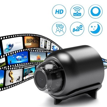 МИНИ-БЕСПРОВОДНАЯ WIFI 1080 HD-КАМЕРА ШПИОНСКАЯ НЯНЯ
