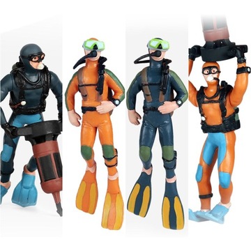2 миниатюрные фигурки дайвера Adventure Decor