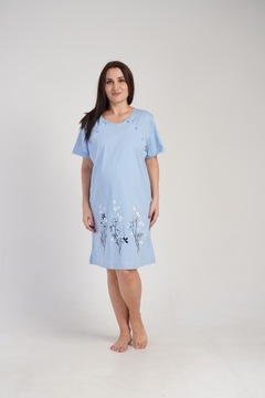 Koszula do Karmienia bawełniana 4XL ciążowa na guziki dla mam karmiących