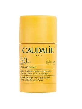 Caudalie VINOSUN niewidoczny sztyft o wysokiej ochronie 50 SPF (15g)