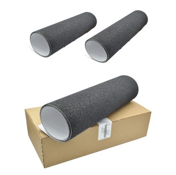 Широкая противоскользящая лента для лестницы, ширина 25см/90см, черная