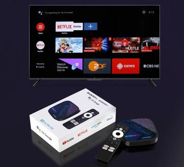 ANDROID SMART TV BOX 4K WiFi BT BLUETOOTH 5.0 SMART АДАПТЕР 2/16 ГБ