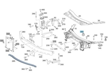 ОТбойник БАМПЕРА КРЫШКА КАПОТА MERCEDES W246