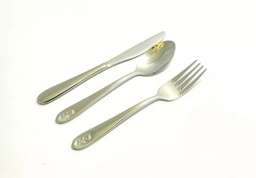 НАБОР СЕРЕБРЯНЫХ СТОЛОВЫХ ПРИБОРОВ, ИЗ 3 ПРЕДМЕТОВ