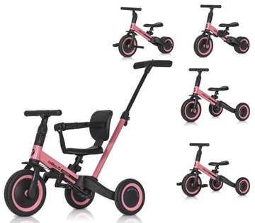 Rowerek PCHACZ TRZYKOŁOWY TREMIX UP 6w1 STABILNY +