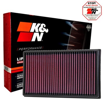 FILTR SPORTOWY K&N VW GOLF MK7 GTI CLUBPSORT R