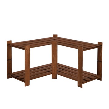Regał B na książki buty narożny 50X85X38 2p